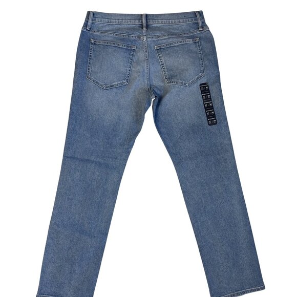 J.Crew Flex Men’s Straight Fit Jeans W32 L30 Light Wash Denim Everyday Comfort - Picture 4 of 10